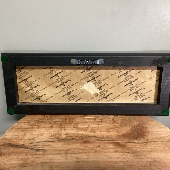 🔵 Vintage - Ceramic Tile & Wood Crafted Eagle Themed Trivet / Decor - Like New - Picture 5 of 11